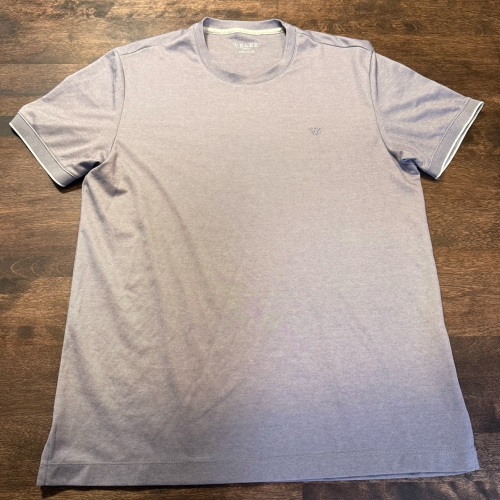 Velez Artisan Men's Purple T-Shirt